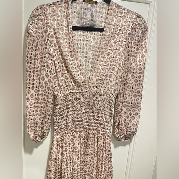 Maje dress, size 34, light pink/ diff colors. Bought for $535 selling for $250 - Picture 3 of 6